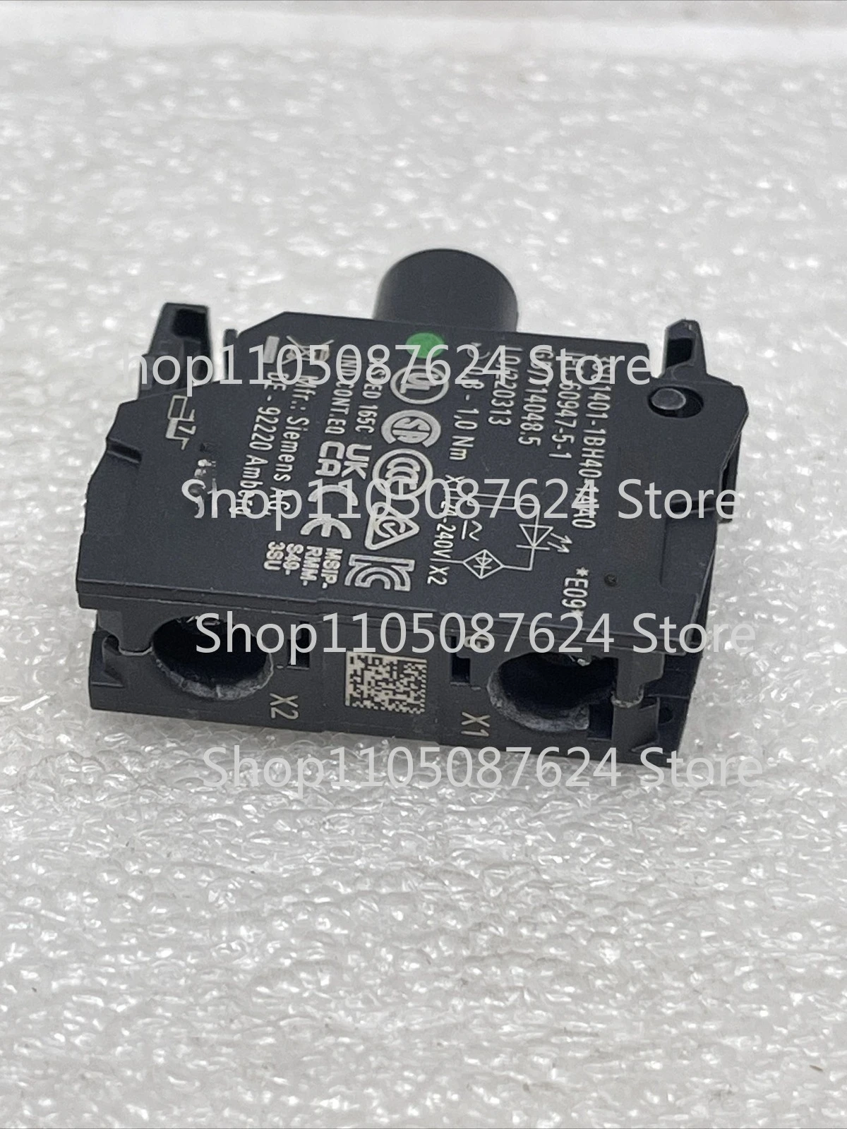 3SU1401-1BH40-1AA0 22mm LED MODULE 24-240V AC/DC, GREEN