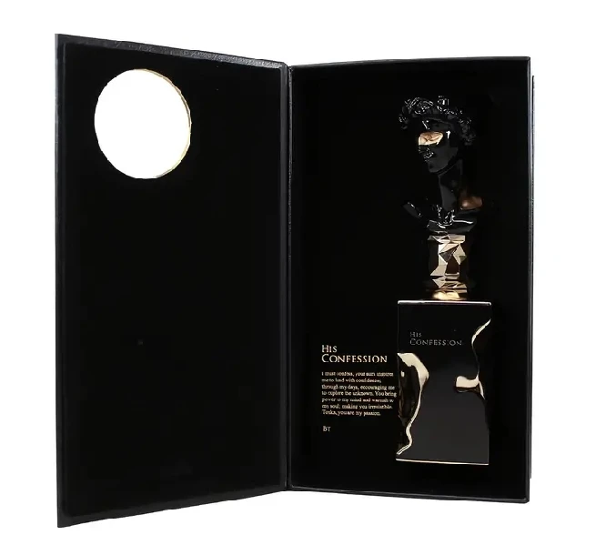 Lattafa His Confession for Men Eau de Parfum Spray, 3.4 Ounce / 100 Ml