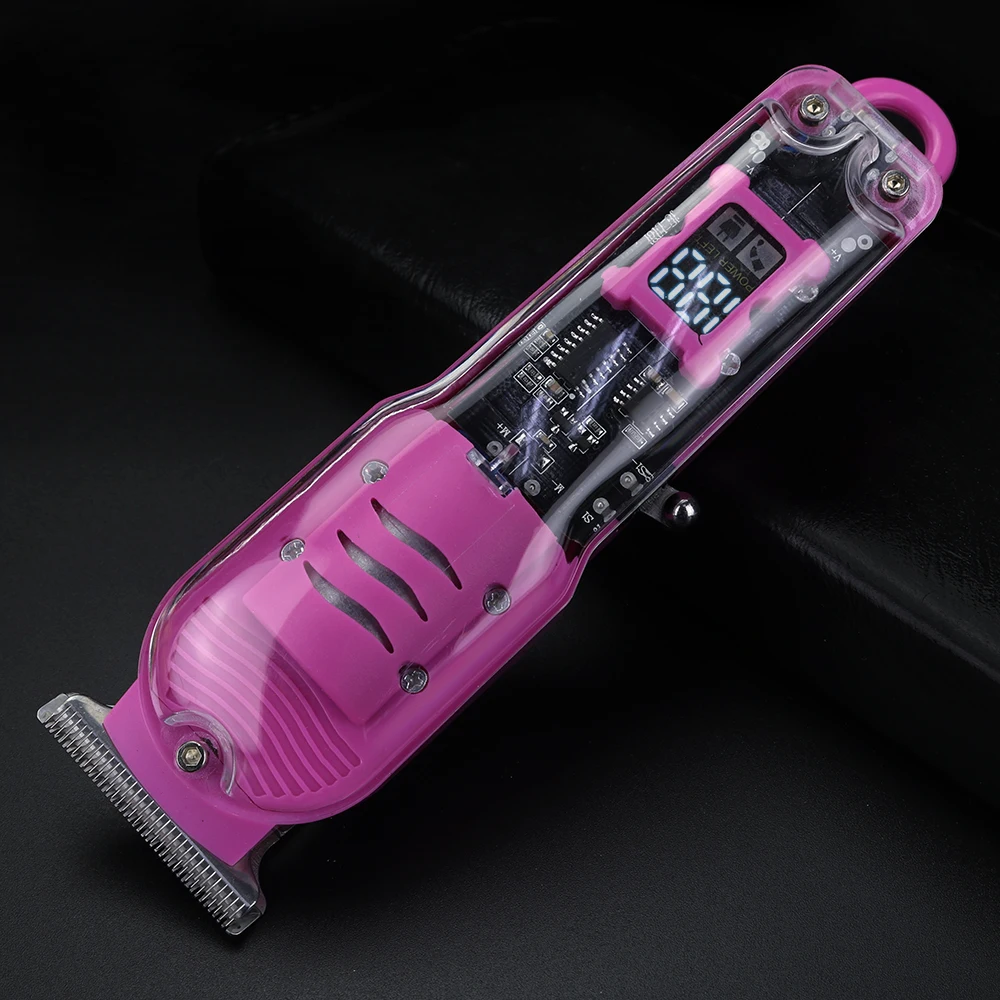 XUANFENG  transparent hair clipper with three adjustable levels for home or hair salon hair clippers