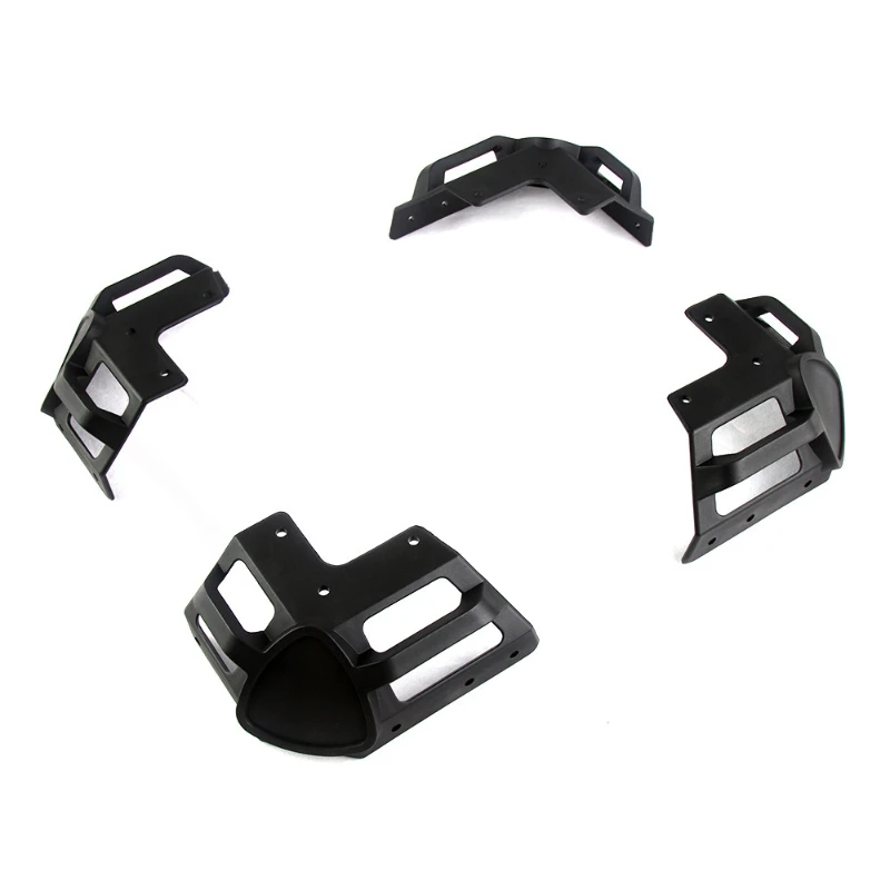 4PCS Motorcycle Tail-top Trunk Protection Corner Helmet Luggage Corner Accessories, 45L/55L/65L