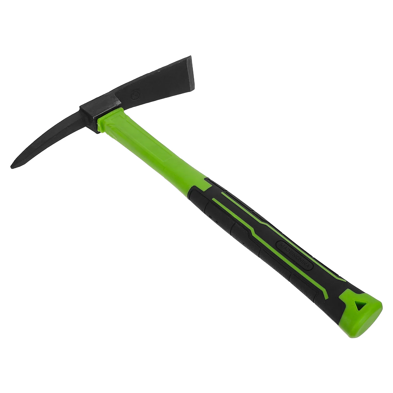 Compact Pickaxe Garden Hoe Tool Manganese Steel Mattock for Digging Soil Breaking Stump Removal Outdoor Gardening Camping