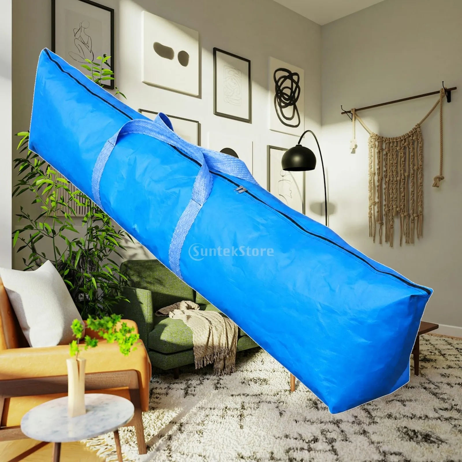 Folding Canopy Storage Bag for Awning Cover with Carry Strap for Camping Travel Gear Organizer