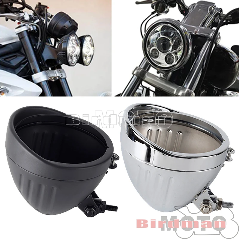 moto-575-vintage-round-headlight-housing-bucket-con-visiera-lunetta-universale-per-harley-chopper-bobber-cafe-racer-custom