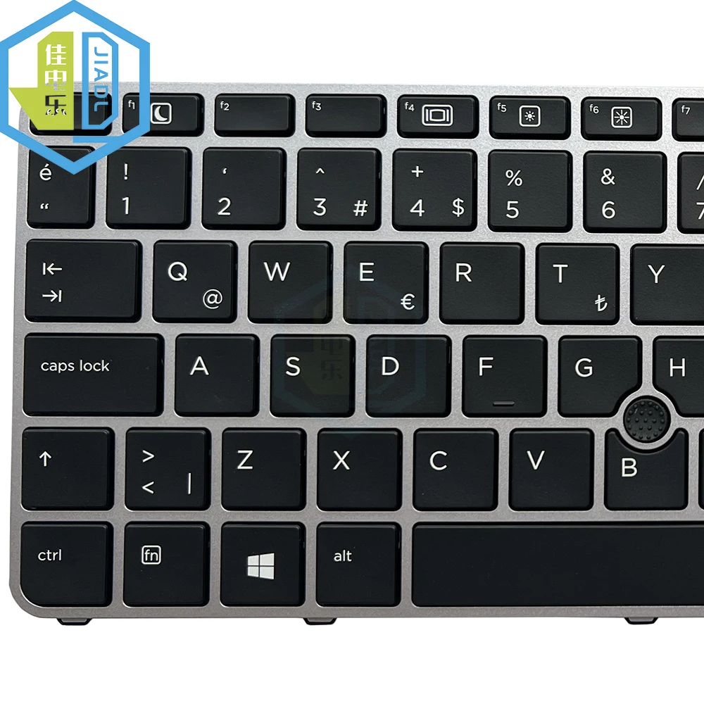 TR Turkey Keyboard For HP Elitebook 745 G3 840 G3 848 G3 Notebook Keyboard WIth Silver Frame Red Trackpoint