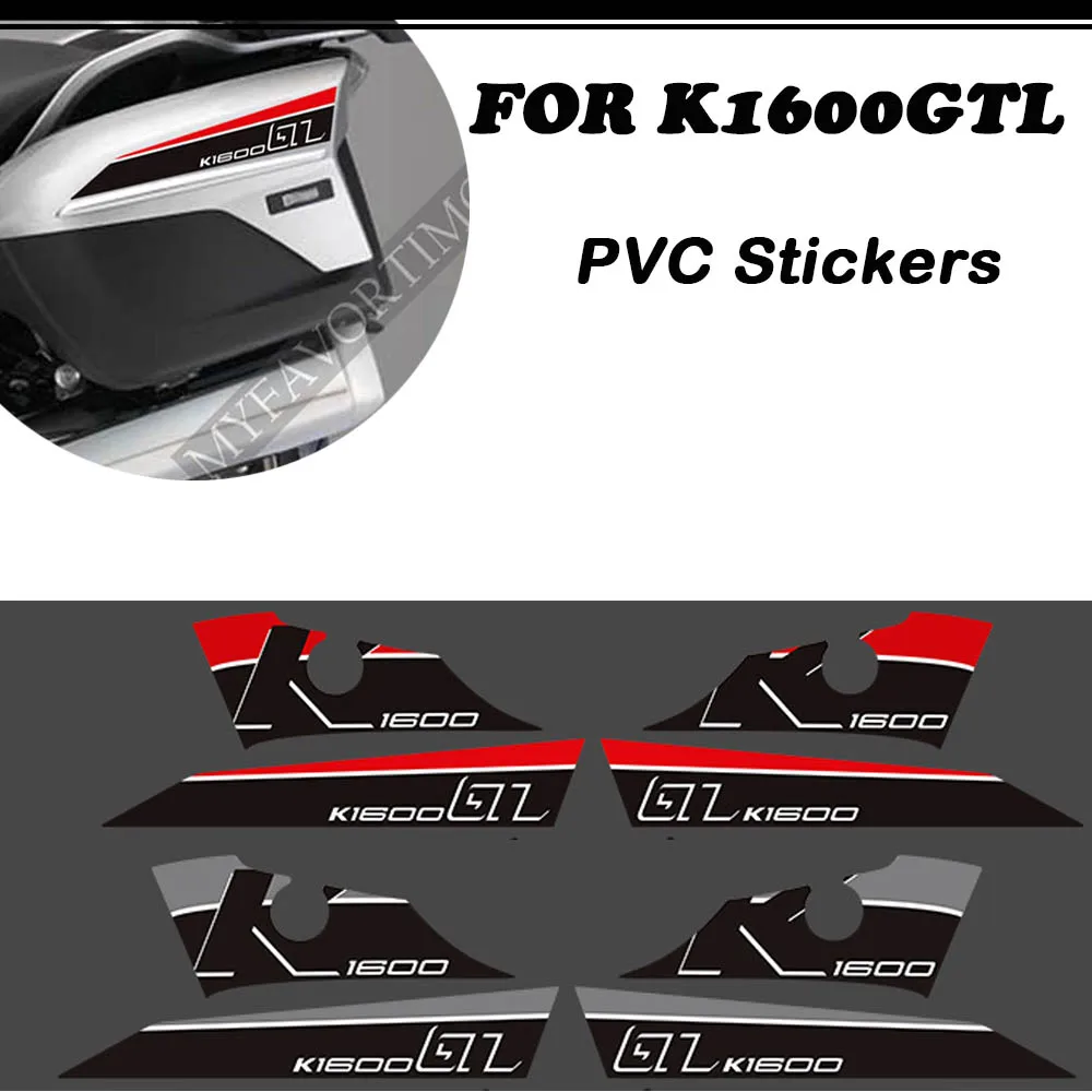 Motorcycle Stickers For BMW K1600GTL K1600 K 1600 GTL Tank Pad Gas Fuel Protection Fairing Fender Luggage Trunk Set Body Sticker
