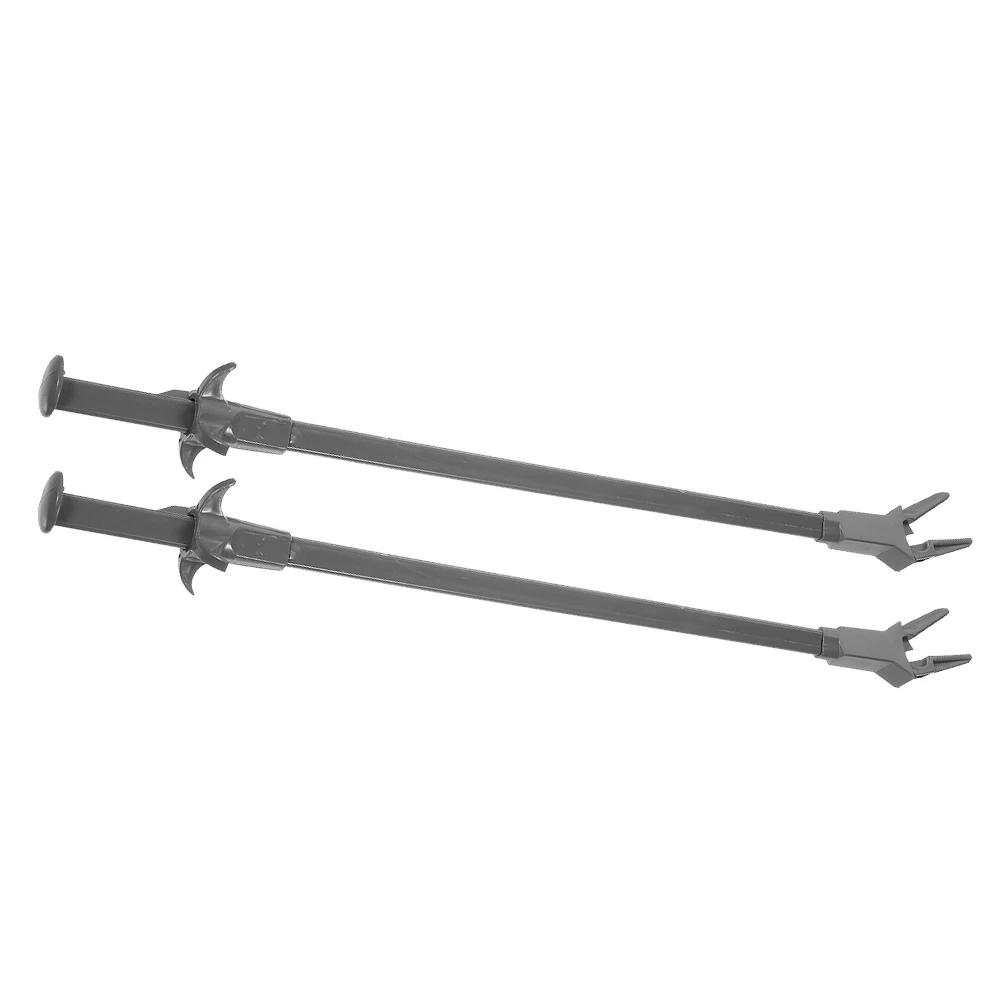 

2 Pcs Plants Tweezer 50CM Gray Super Long Fish Tank Cleaner Aquarium Plant Tool Fish Tank Cleaning Tool Water Grass Clip