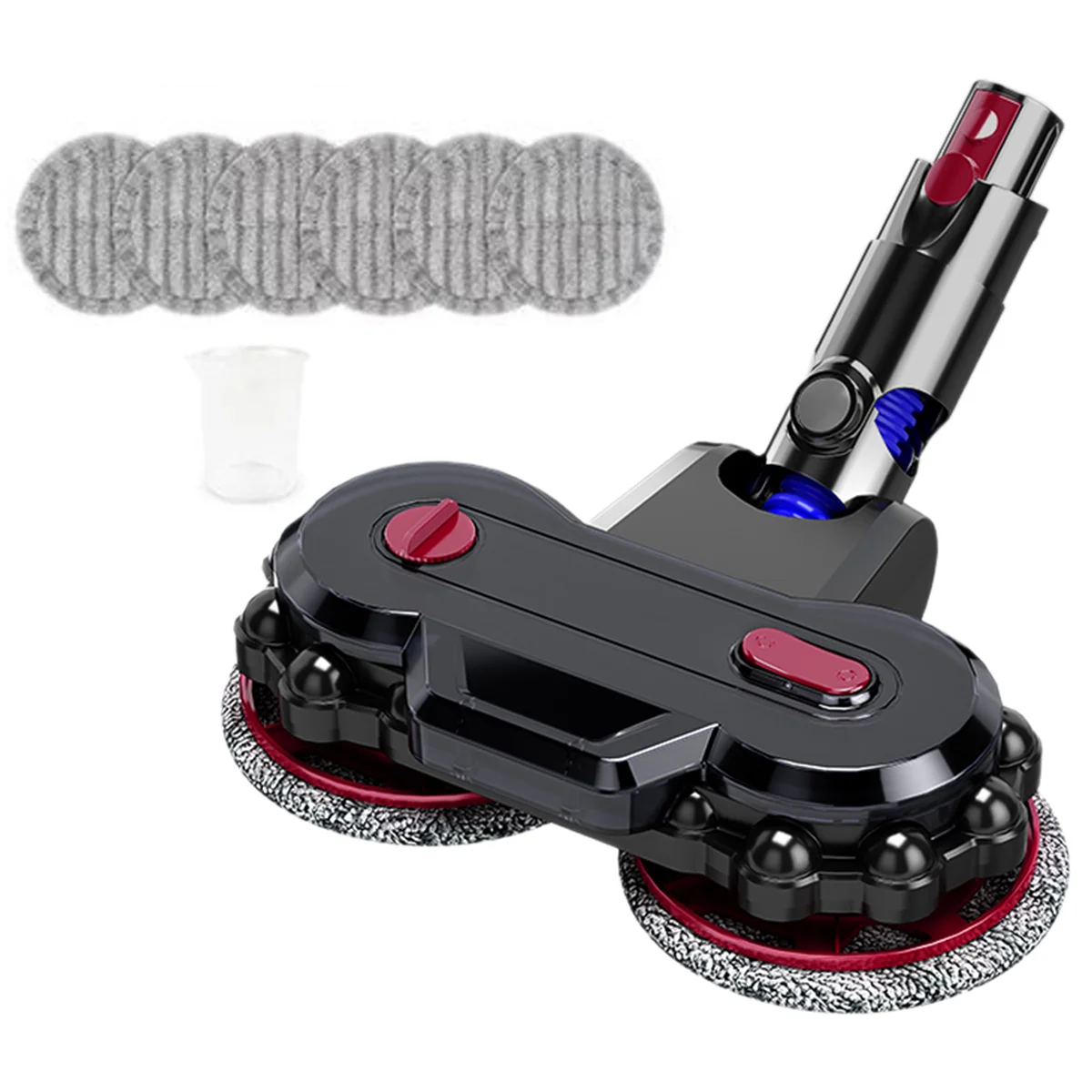 AC19 Floor Mop Head for Dyson V12 Slim / V10 Slim Vacuum Cleaner Electric Mop Attachment with Detachable Water Tank and Mop