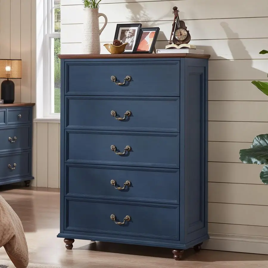 5 Drawer Dresser Fo…