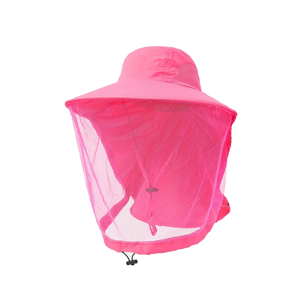 Mosquito Head Net Hat, Sun Hat With Netting Breathable Outdoor Veils Hats For Gardening Walking Hiking Fishing Camping