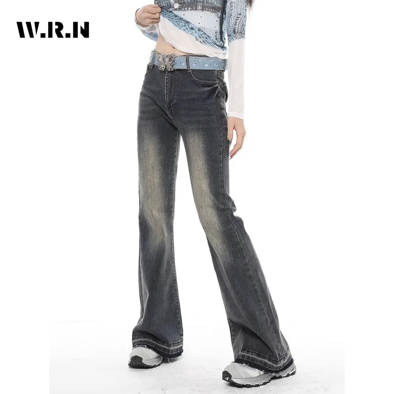 

Streetwear Style Retro Straight Vintage High Waist Jeans Korean Style Pants Women Wide Leg Baggy Y2K Full Length Denim Trouser