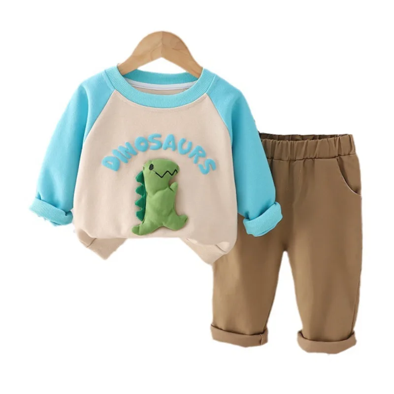 

New Autumn Baby Clothes Suit Children Girls T-Shirt Pants 2Pcs/Sets Toddler Casual Costume Infant Boys Outfits Kids Tracksuits