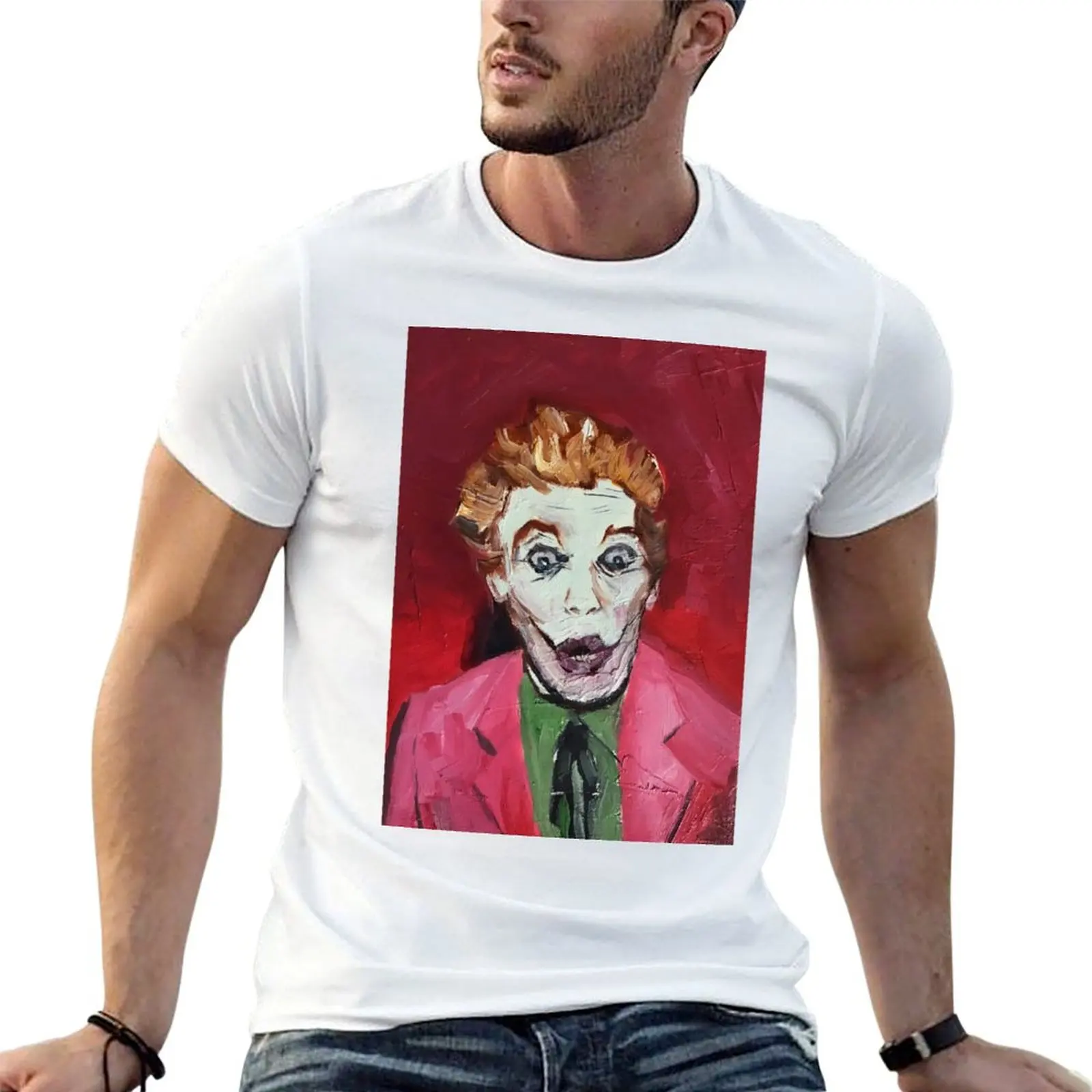 Caesar romero clown T-Shirt Plus Size Quick Dry Sports Tee