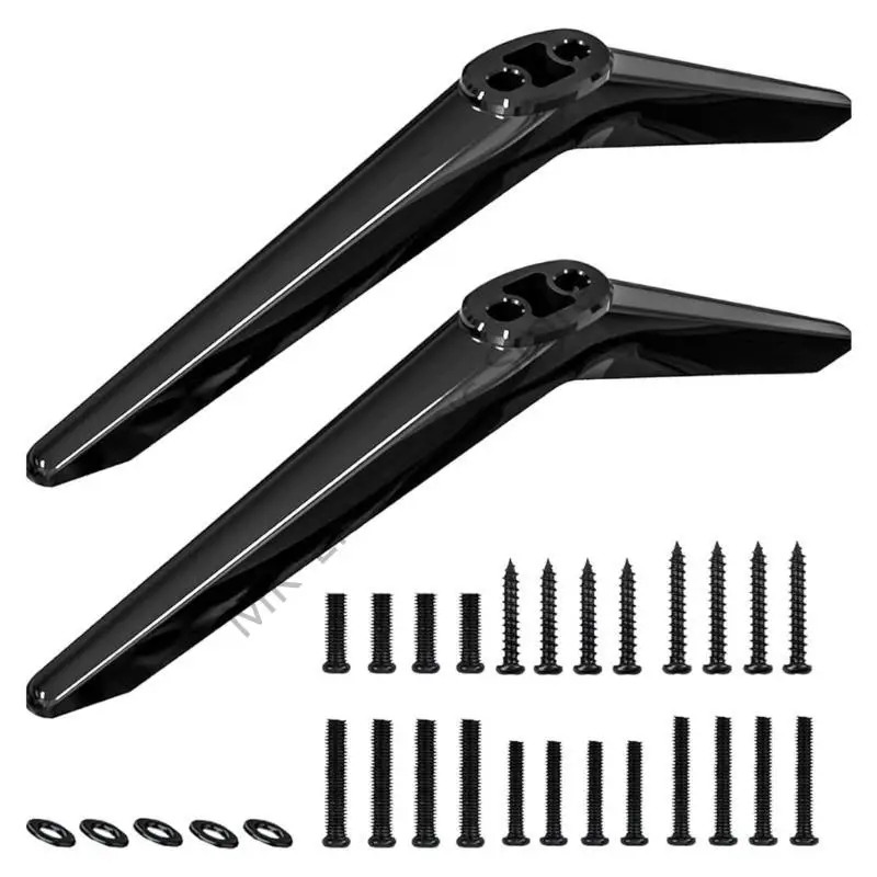 R2LF Universal Television Stand Stand Legs لـ 28 65 بوصة شاشات لا توجد مواد ABS للتثبيت