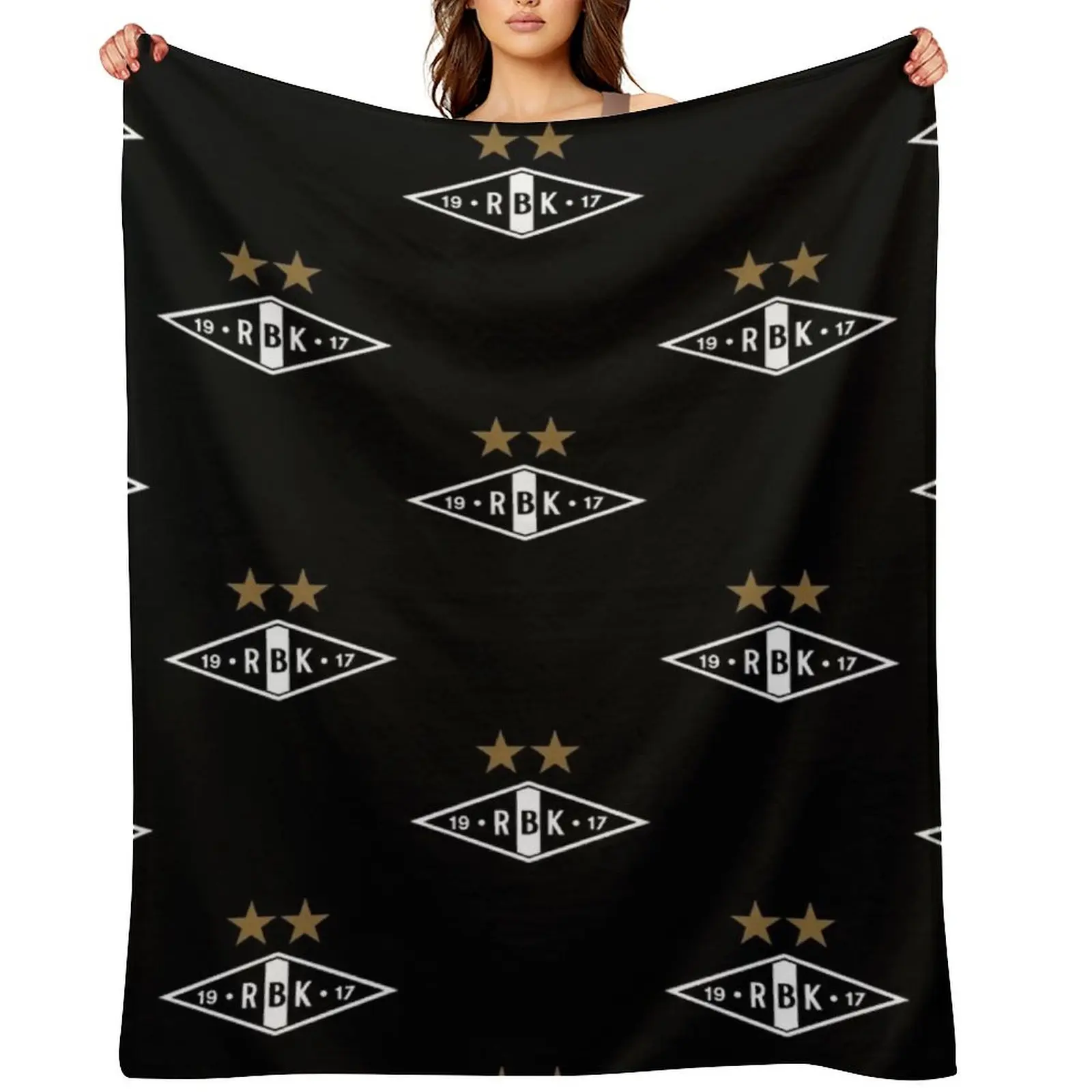 

Rosenborg Ballklub Throw Blanket blankets ands Blankets For Bed Giant Sofa Personalized Gift Blankets
