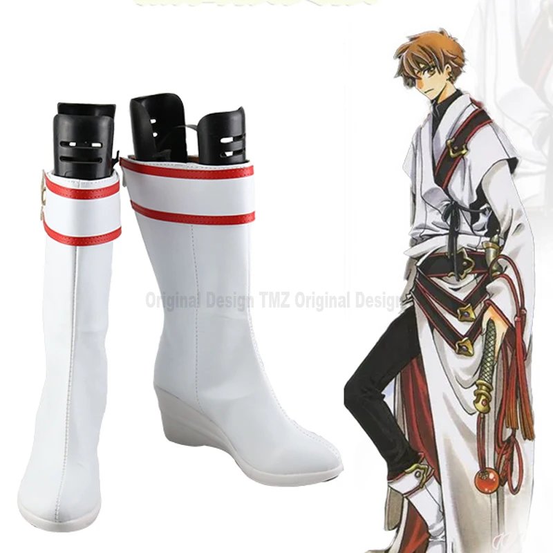 Tsubasa: RESERVoir CHRoNiCLE Li Syaoran Cosplay Shoes Boots Halloween Carnival Cosplay Costume Accessories