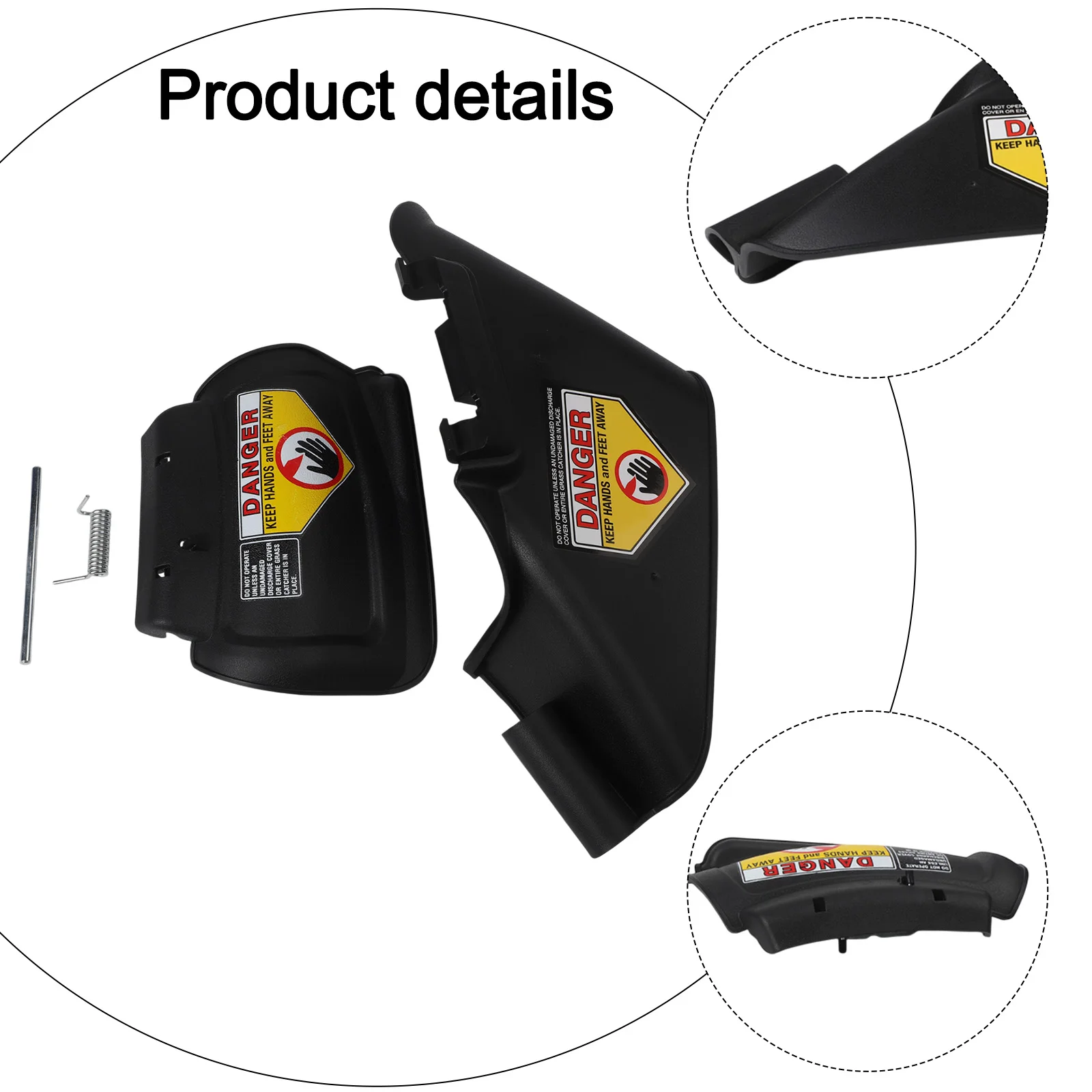 

Узел желоба с боковым разрядом и шарнирным мульчиком для 21-дюймовых косилок TB110 TB130 TB200 TB230, оптимизированный для производительности