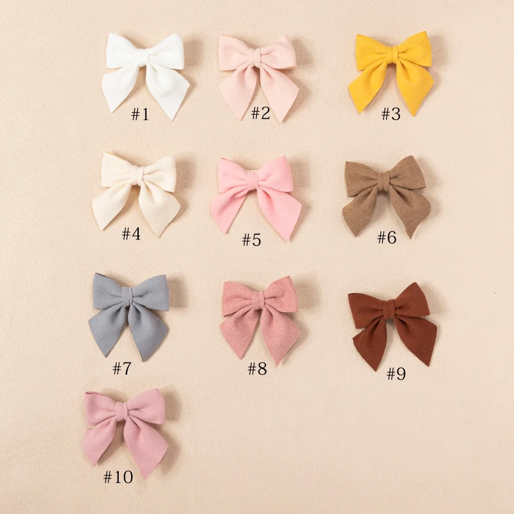 Jepit Rambut Busur Modis untuk Anak Perempuan Jepit Rambut Gaya Putri Lucu Jepit Rambut Mulus Hiasan Kepala Bayi Buatan Tangan Aksesori Rambut Anak