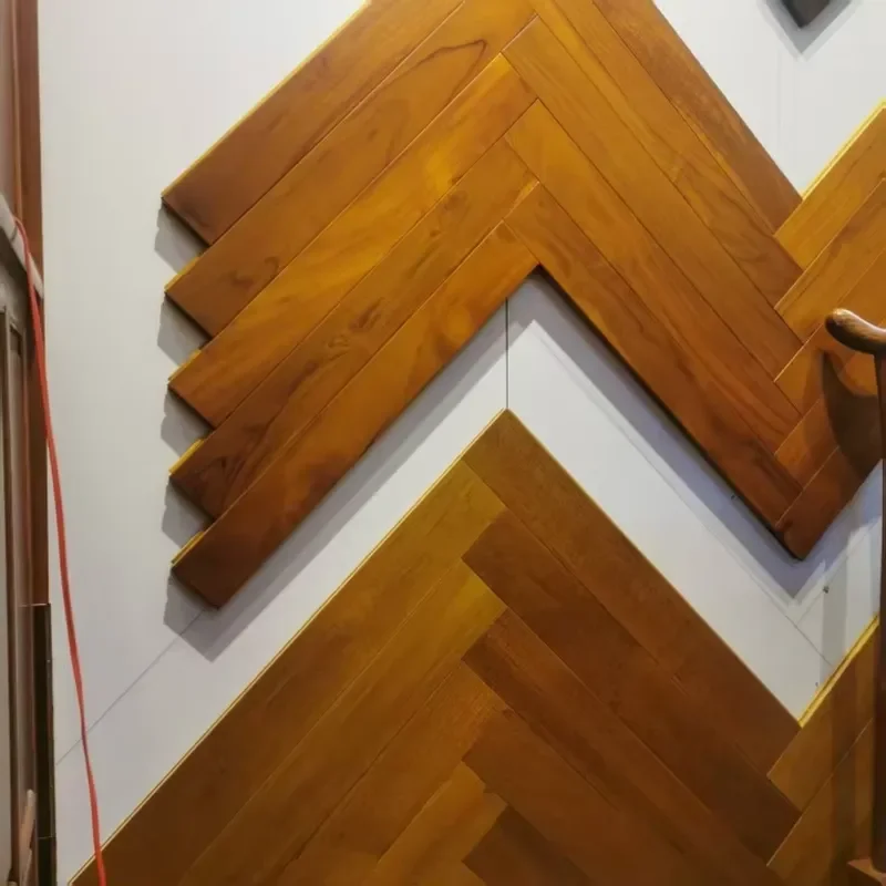 High Quality Teak Engineered Solid Composite Wood Flooring Engineered Wood Flooring Solid Wood Composite Floor for Hotel