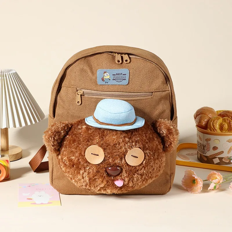 Nueva Mochila de la Serie Minions de Moda con Diseño de Tim Bear, Gran Capacidad, Regalos de Cumpleaños