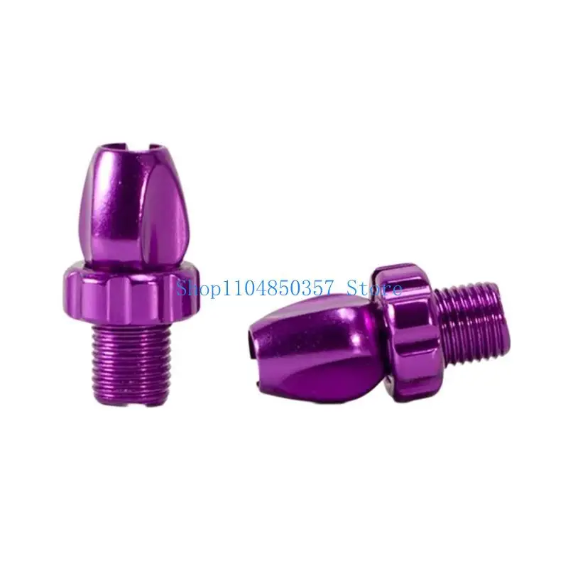 652F 2Pcs 10mm Bikes Brake Cable Levers Barrels Adjusters Nut Adjusting Screw Fasteners