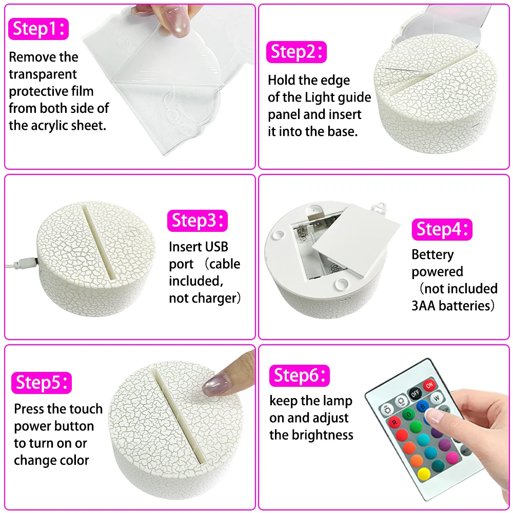 Led Love Night Lights Romantic Couple Lamp 16color Touch Remote Control Valentine's Day Gifts Room Decor Heart Light Anniversary