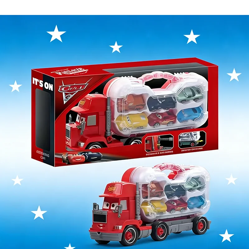 مجموعة ألعاب سيارة ديزني بيكسار لايتنينج ماكوين جاكسون ستورم مايك واريور نموذج شاحنة ألعاب سيارات وسيم للأطفال #1