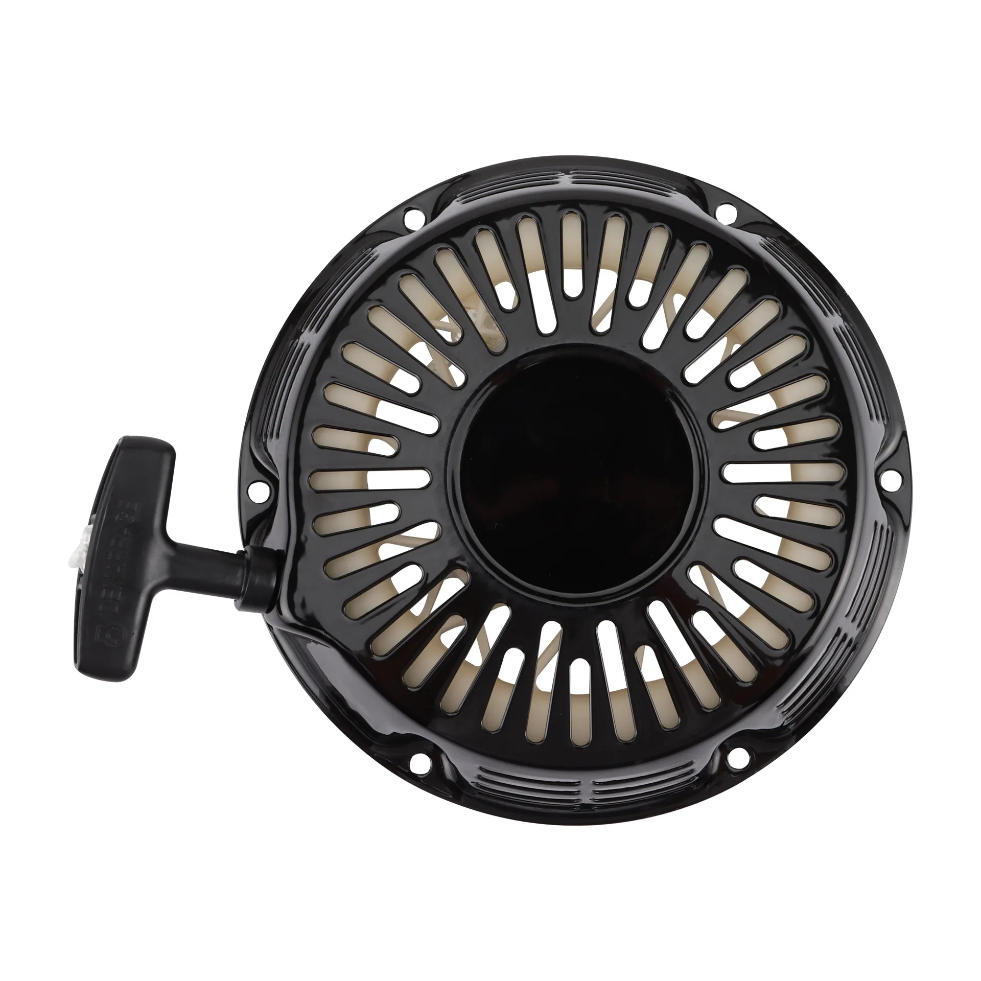 For Honda GX340 GX390 11HP 13HP Cord Rope Handle tarter Black Pull Plate Rewind Pull Recoil Starter
