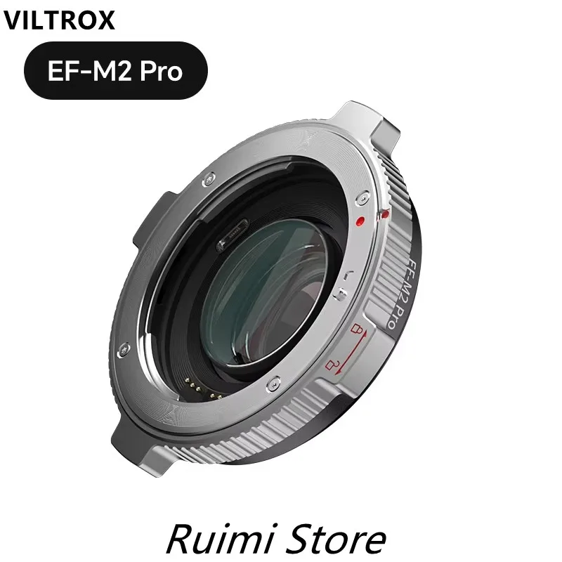 Adaptador VILTROX EF-M1 Pro EF-M2 Pro Convertidor de lente de enfoque automático Compatible con lentes Canon EF/EF-S para cámaras Micro 4/3 GH5 GH