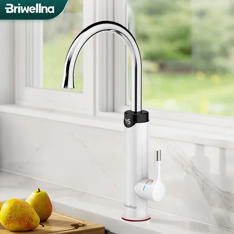 Water Heater Flowing Kitchen Faucet 2 in 1 Tankless Water Heating Tap Mini Heater Heater   Geyser