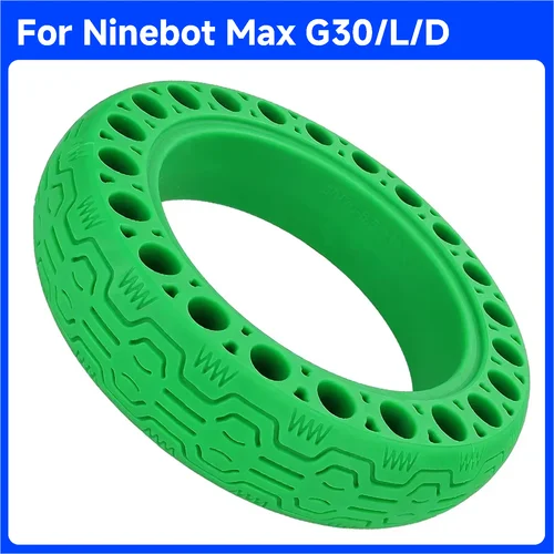 Imagen 2 del producto Neumático Sólido de Goma con Estructura de Panal de Abeja de 10 Pulgadas 60/70-6.5 para Patinete Eléctrico Ninebot MAX G30 G30L G30D, Piezas de Repuesto Antideslizantes