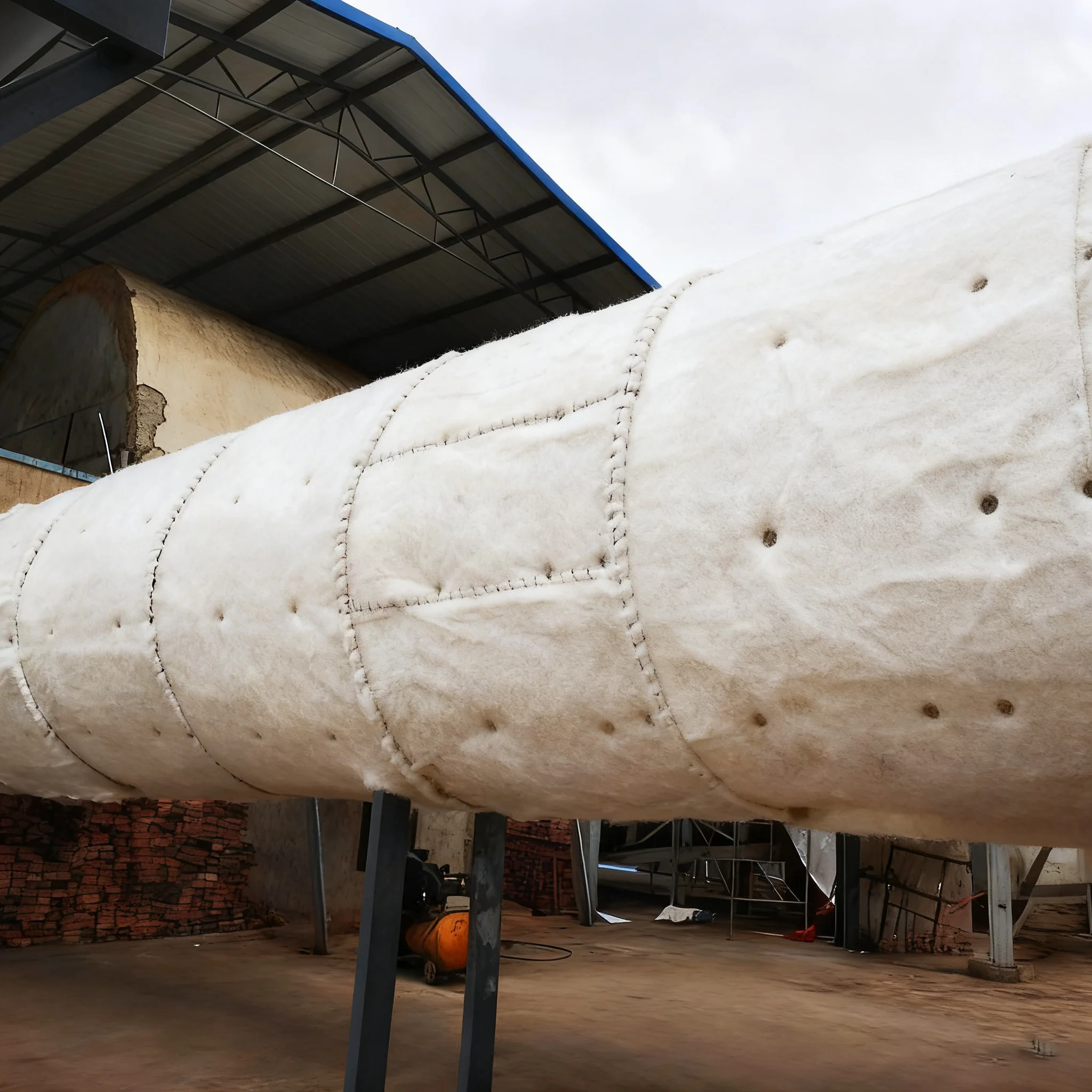 Material de Isolamento Térmico Composto de Feltro Aerogel Quadrado Ecológico, Resistente ao Fogo e à Água R5.0 para Uso Externo/Armazém