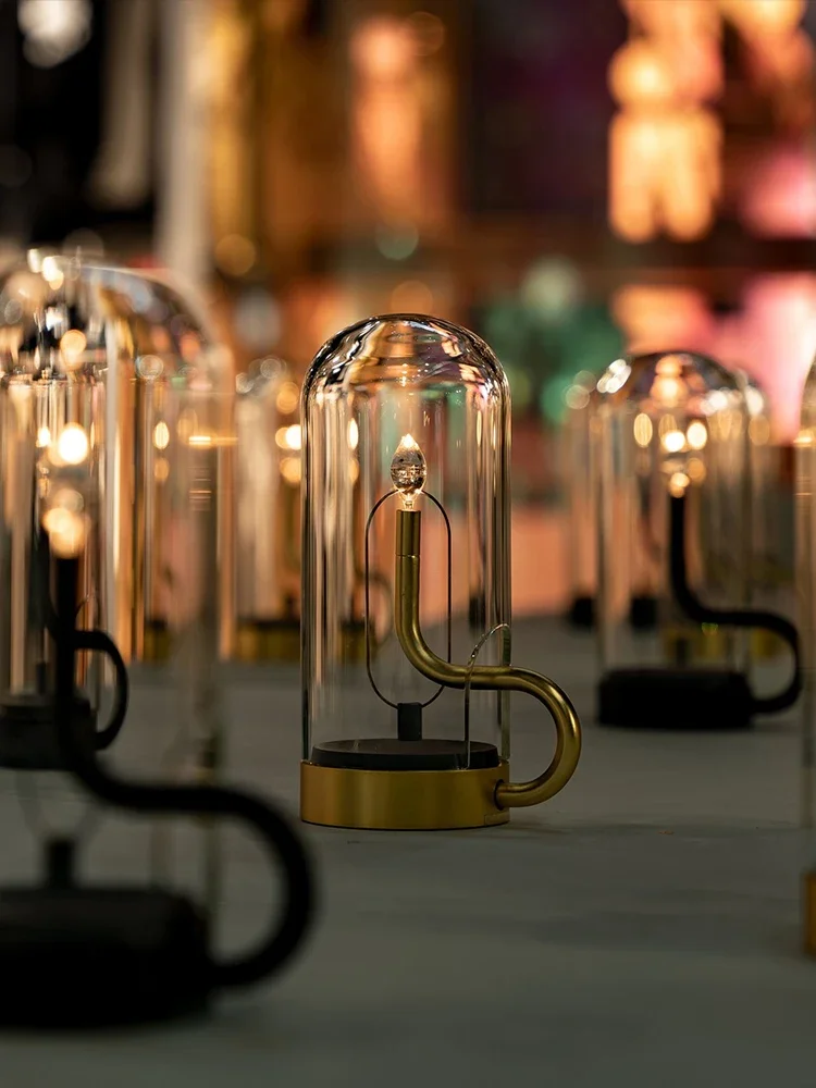 Oplaadbare Bureaulamp Met Retro Slaapkamerbedsfeer