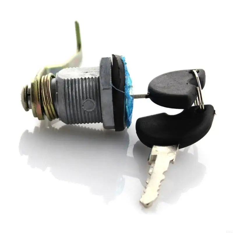 

Y9UC 1 Lock 2 Keys Electric Car Scooter Tail Box Lock Trunk Lock Accessories Motorcycle Rear Locks for A8 Queen