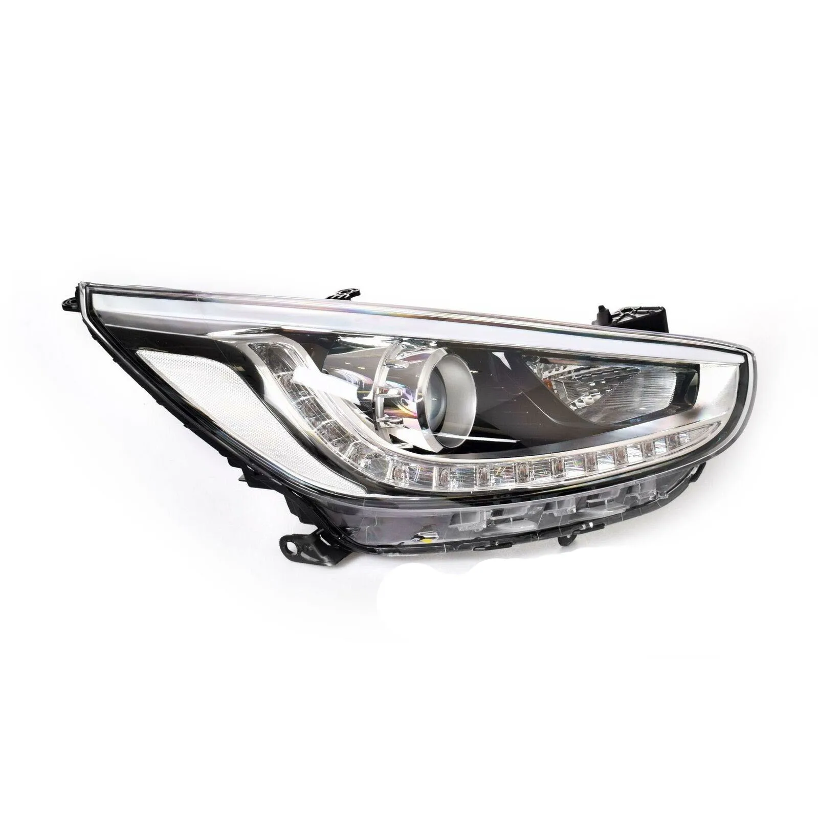 High Quality LED Headlights 2012-2017 for Hyundai Accent Electric Front Lamp with High Visibility Car Body Kit Essential