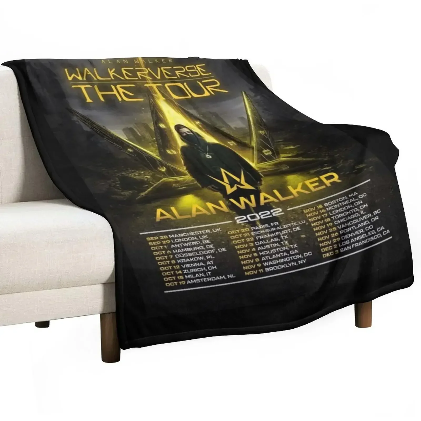 

The Tour 2022 Throw Blanket Soft Bedroom Blanket for Night Sleeping