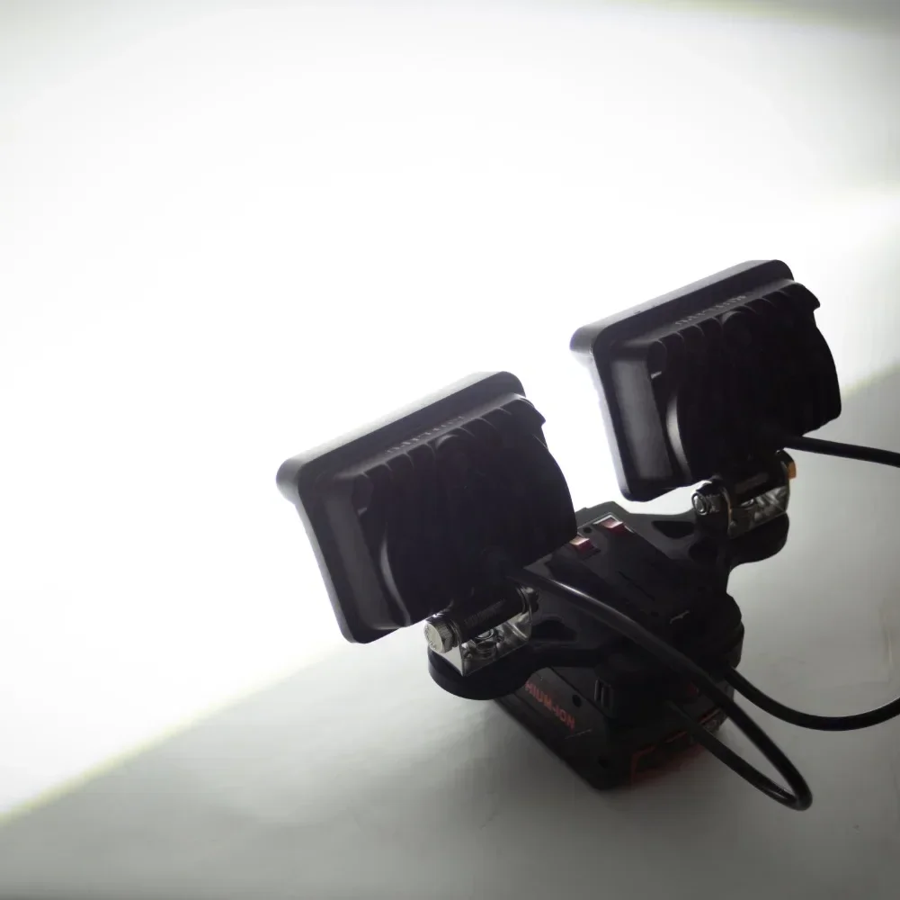for BOSCH 18v Series Lithium Battery LED Work Light 2 headlights w/USB Camping Light Rechargeable   (Battery Not Included)