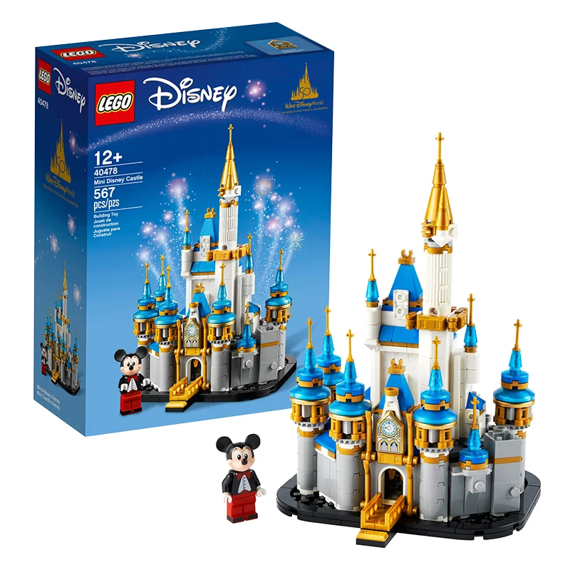 

LEGO Building Blocks Disney Series 40478 Mini Disney Castle Children's Puzzle Building Blocks Toy Gift