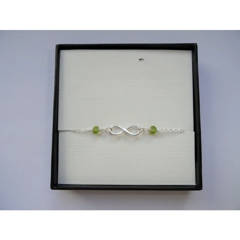 Unlimited peridot bracelet,