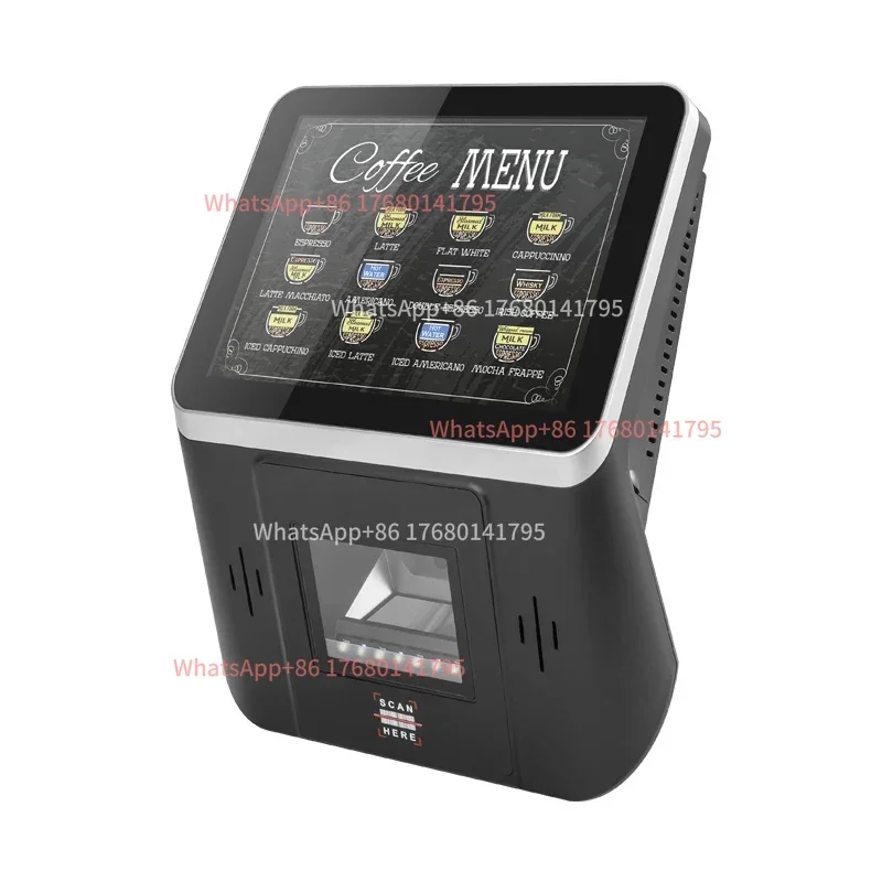 Best Price Supermarket Windows 10 Self-service Pos Terminal Hardware Barcode Scan Price Checker with Touch Screen