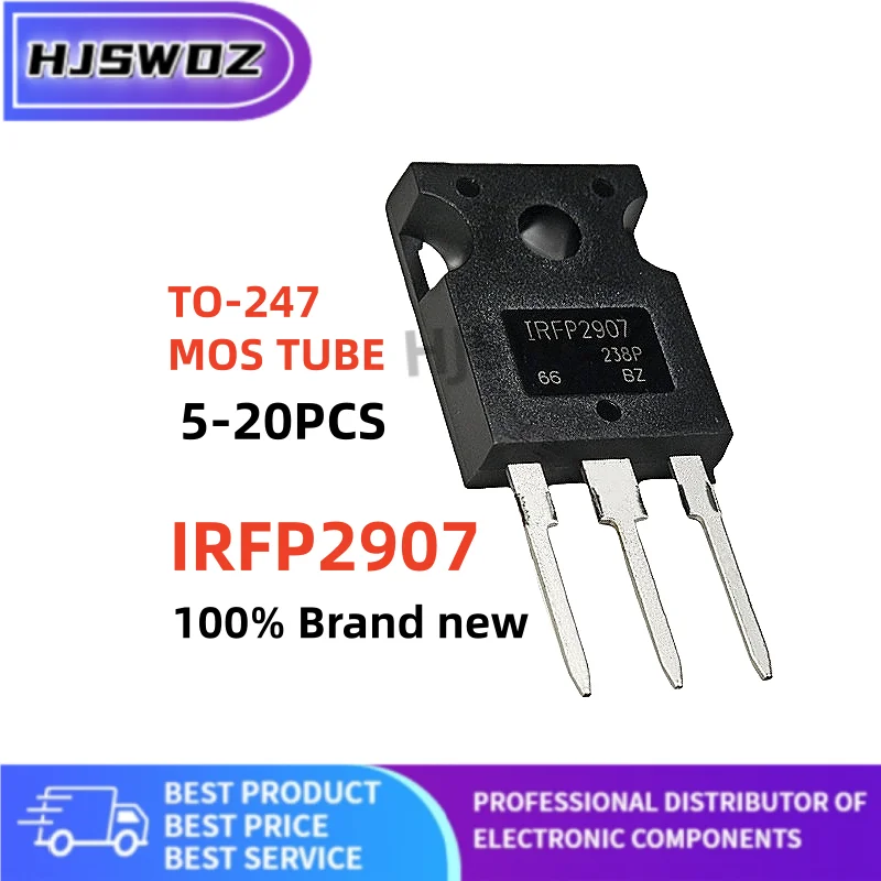 5~20Pcs 100% New IRFP2907PBF IRFP2907 TO-247 MOSFET Field effect transistor