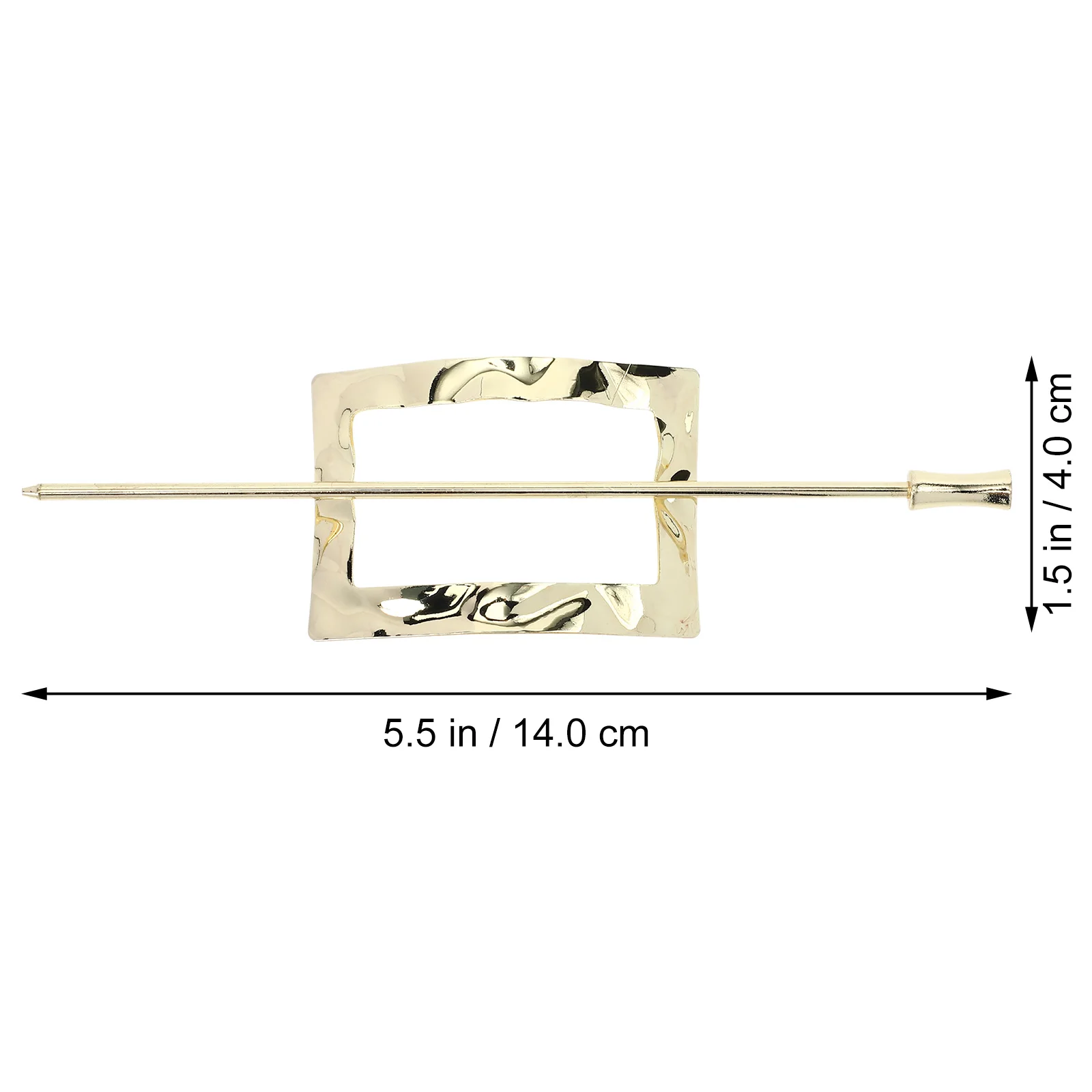 

2pcs Metal Cuff Clip for Thick Long Vintage Hairpin Accessories Ponytail Holder Alloy Hair Slide Clips Knot Bun for Medium