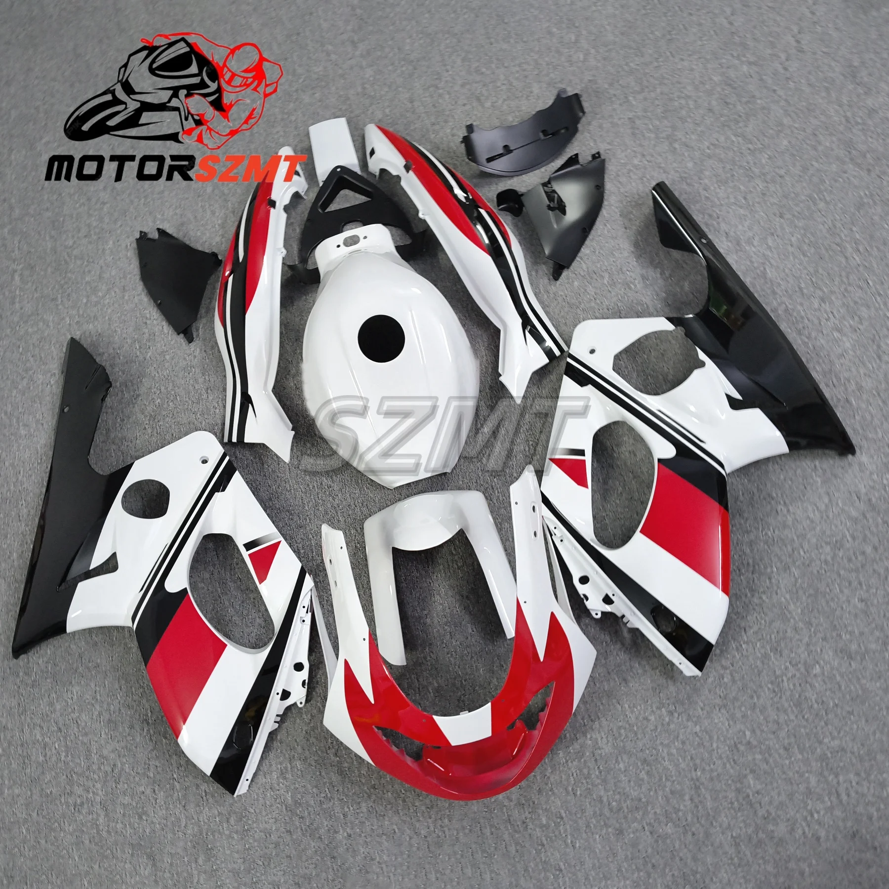 

Motorcycle For Yamaha YZF600 R6 2006 2007 Full Fairing Kit Bodywork Injection Cowling Wine red matte black classic color scheme