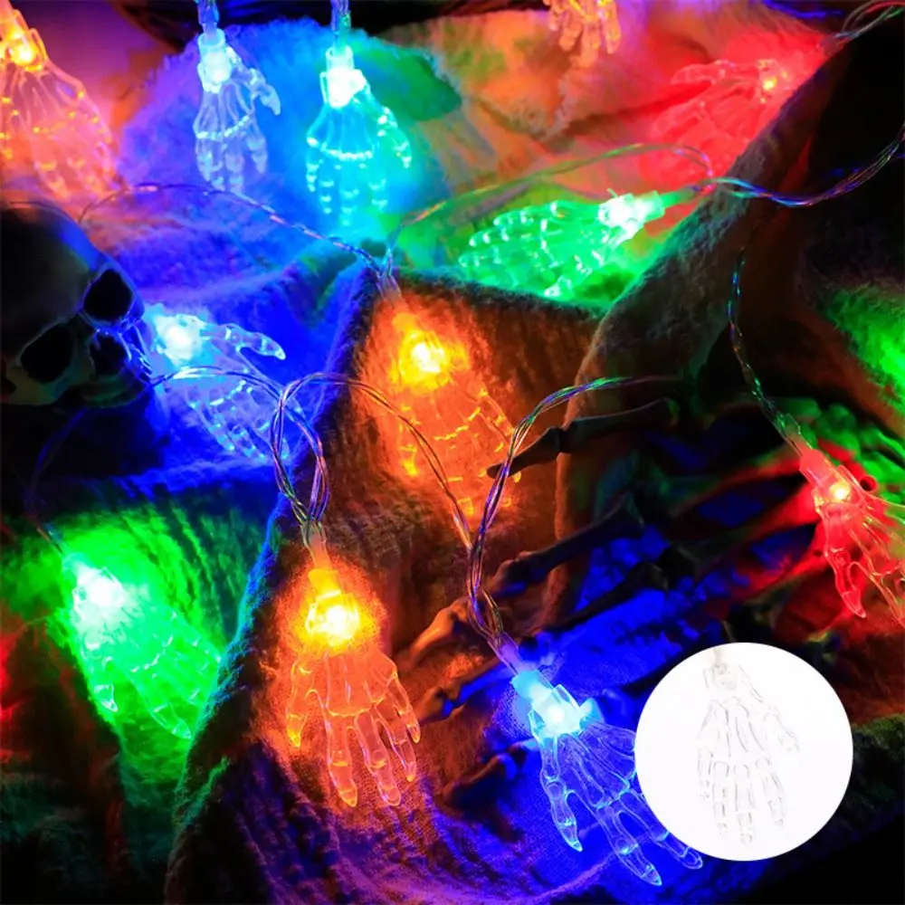

1.5m 10Led Halloween Village Eye Balls Pumpkin Halloween Decorations for Home Bright Creative Halloween Decor Lamp Bar