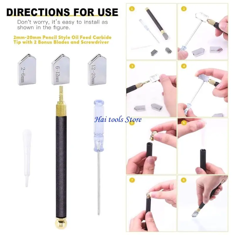 X37E Heavy Duty Glass Cutting Tool with Round Knob Handle Suction Cup Glass Running