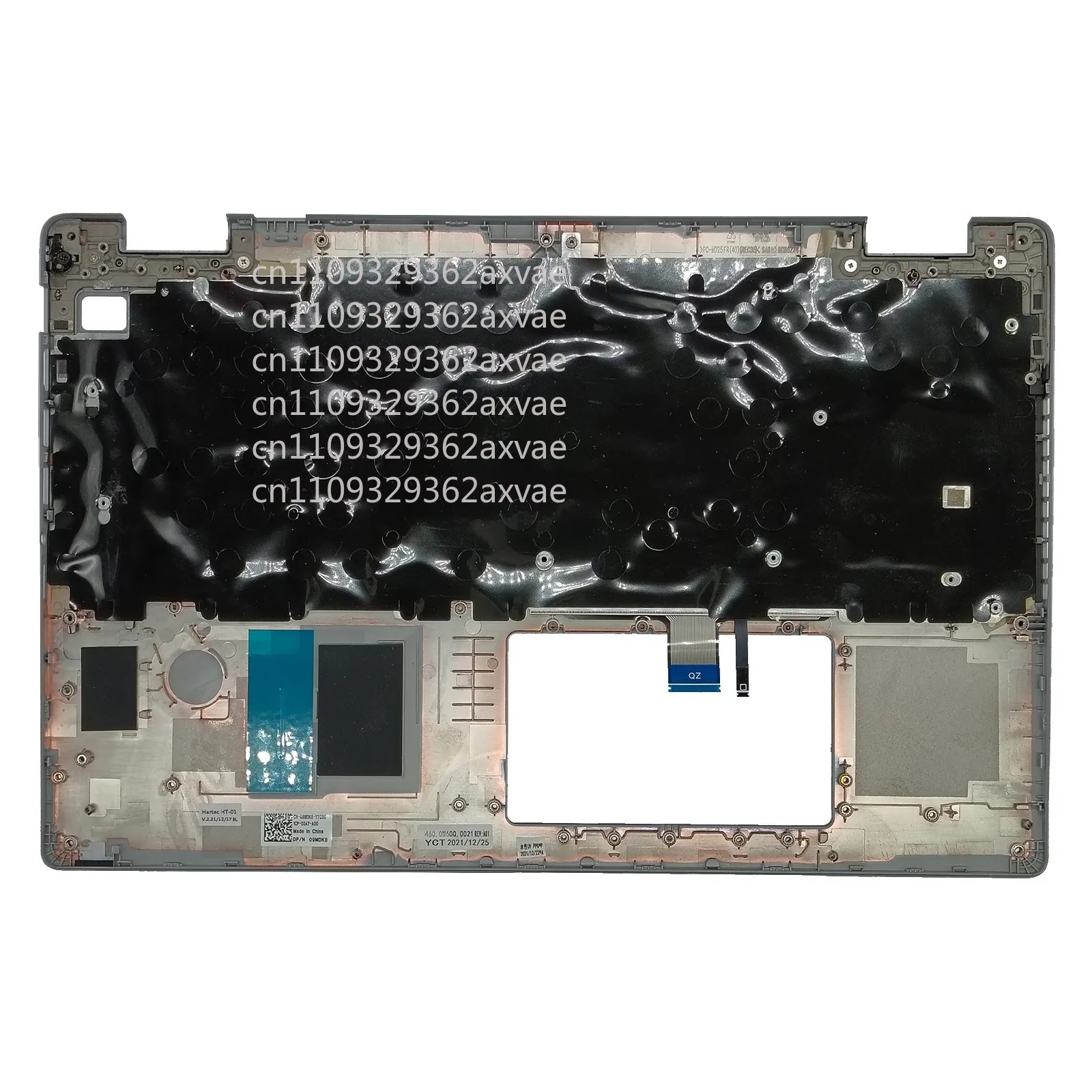 09MDK8 9MDK8 For DELL Latitude 5520 E5520 Palmrest w/backlit keyboard silver