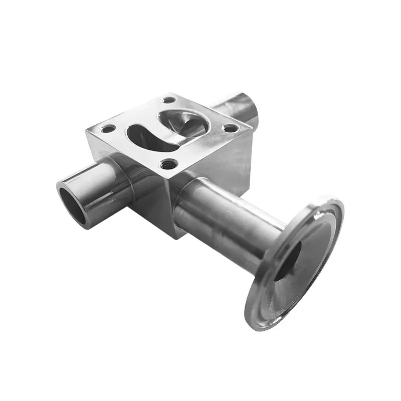 High-Standard Sanitary Stainless Steel Diaphragm Valve Pump Parts Non-Standard Vacuum High Pressure Water Processing XYH