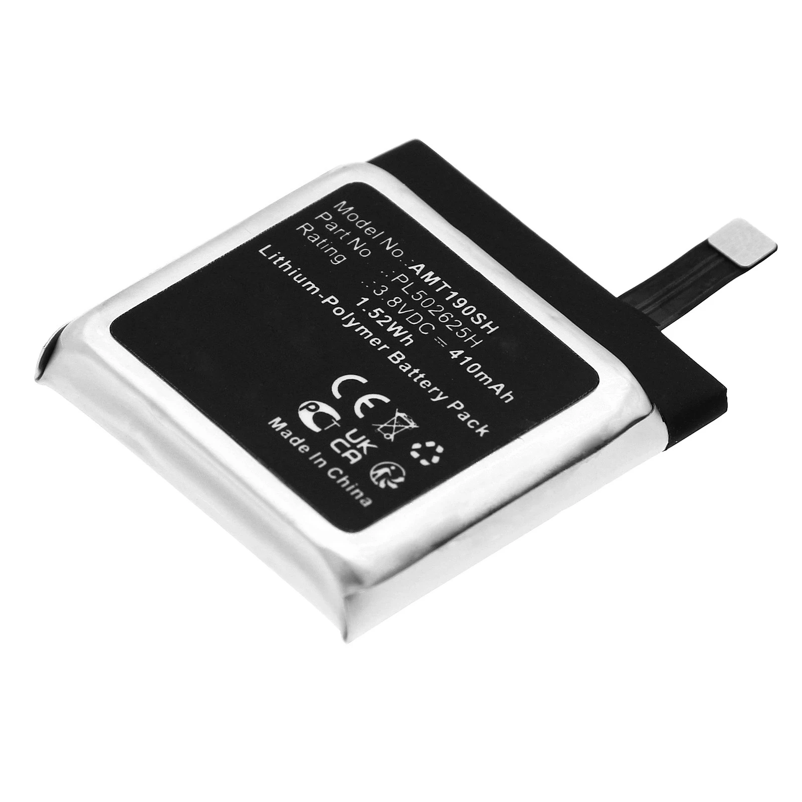 410mAh PL502625H High Quality Battery Replacement For Huami AMAZFIT GTR 47mm Smart Sport Watch Batteries+Free Tools