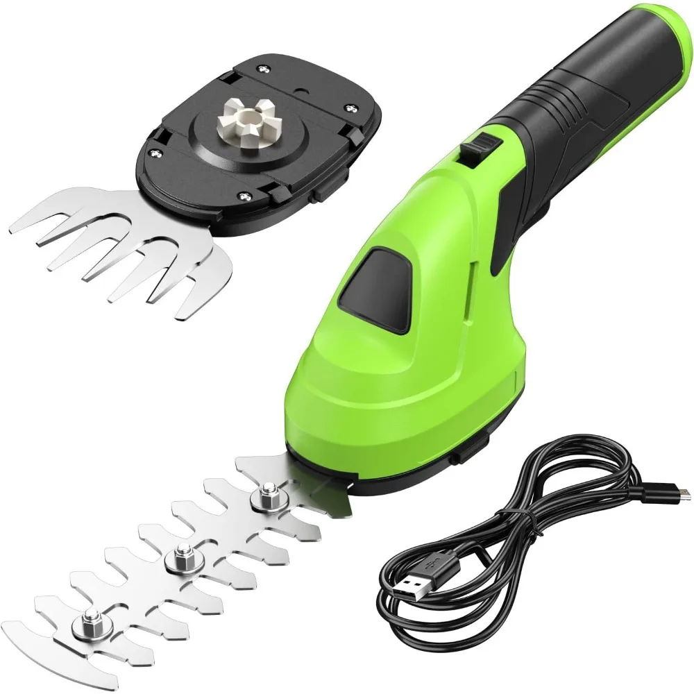 Electric fence clipper secondary cable rechargeable pruning lawn mower lithium battery single-handed hedge trimmer