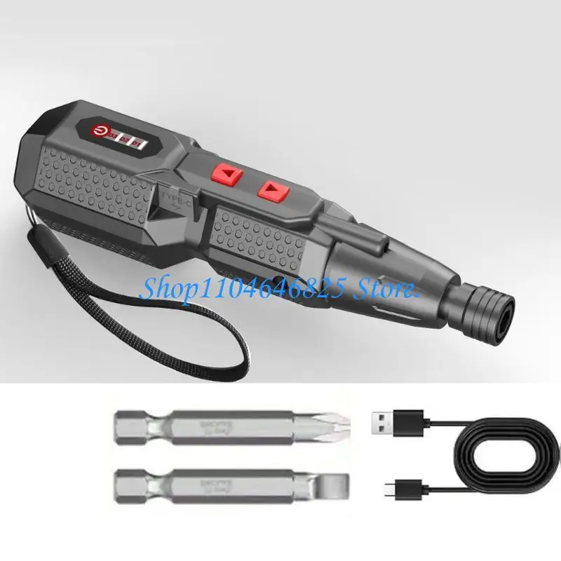 Rechargeable 4.2V Lithium Batteries Screwdriver Set Cordless Design With Ergonomic Grip Multiple Bits For Versatile Use