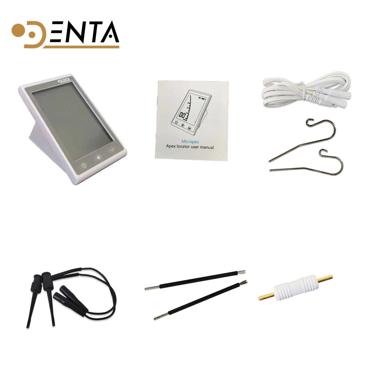Dental Apex Locator - Mini Portable Root Canal Measurement Tool for Endodontic Surgical Dentistry Laboratory